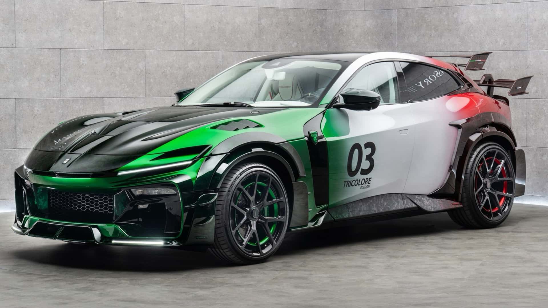 Mansory najnovejšo kreacijo namenil le trem