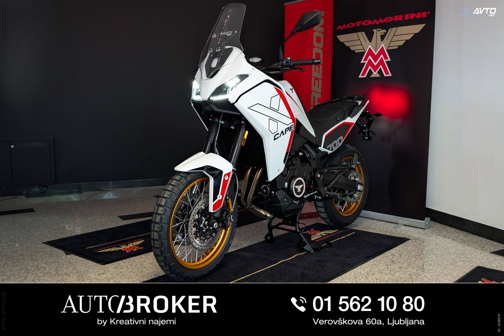 Moto Morini X-Cape 700 GoldEdition Brembo TC gretje sed. ročk