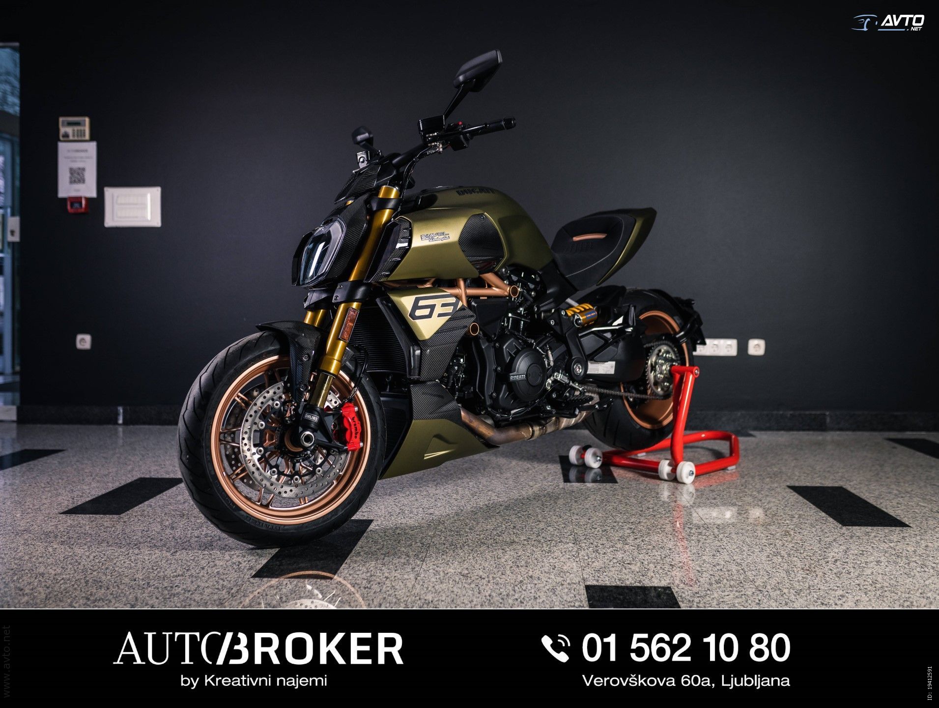 Ducati Diavel 1260 Lamborghini Limited Edition 631 od 63