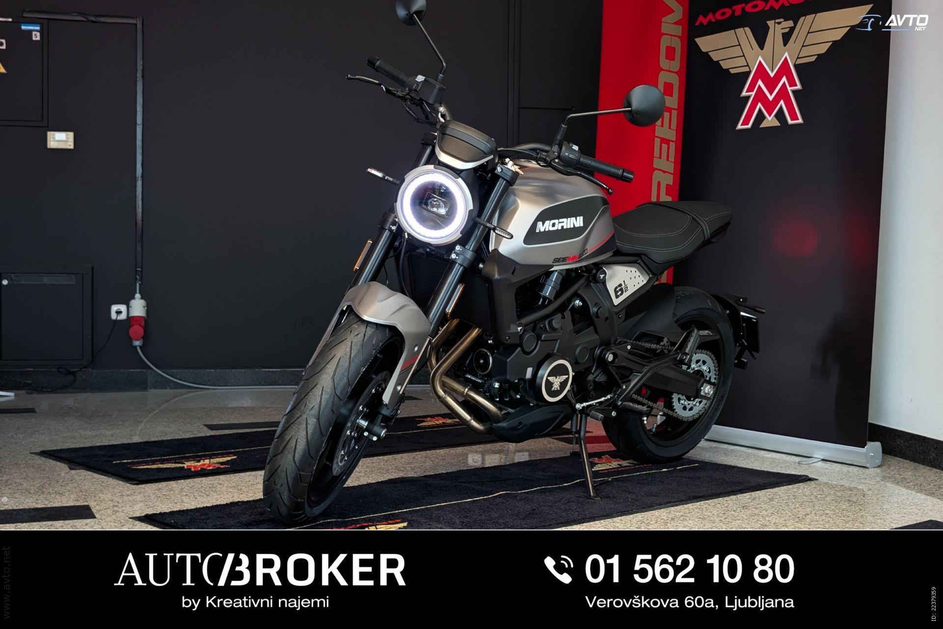 Moto Morini Seiemmezzo STR Brembo LED TPM Bluetooth Navi TFT